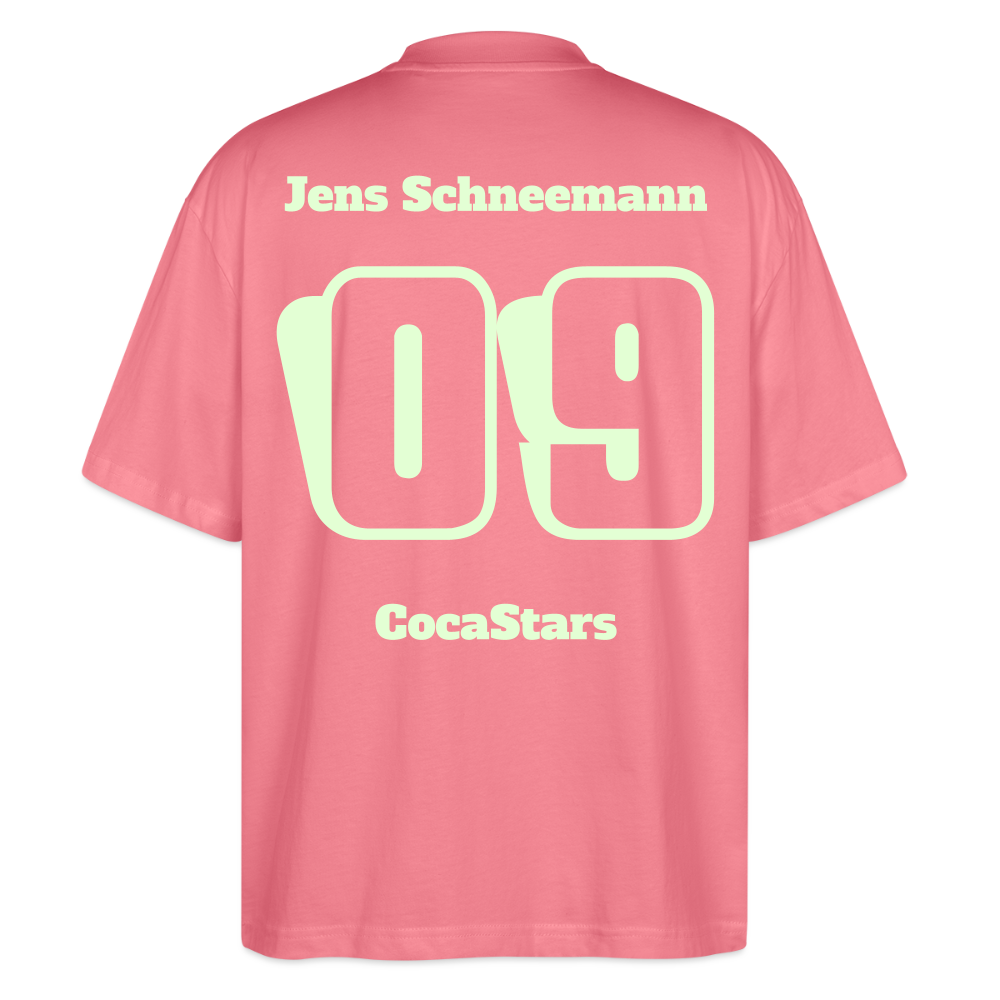 T-Shirt OS 200 g/m² - DTC - GLOWY_09JENS - pink joy