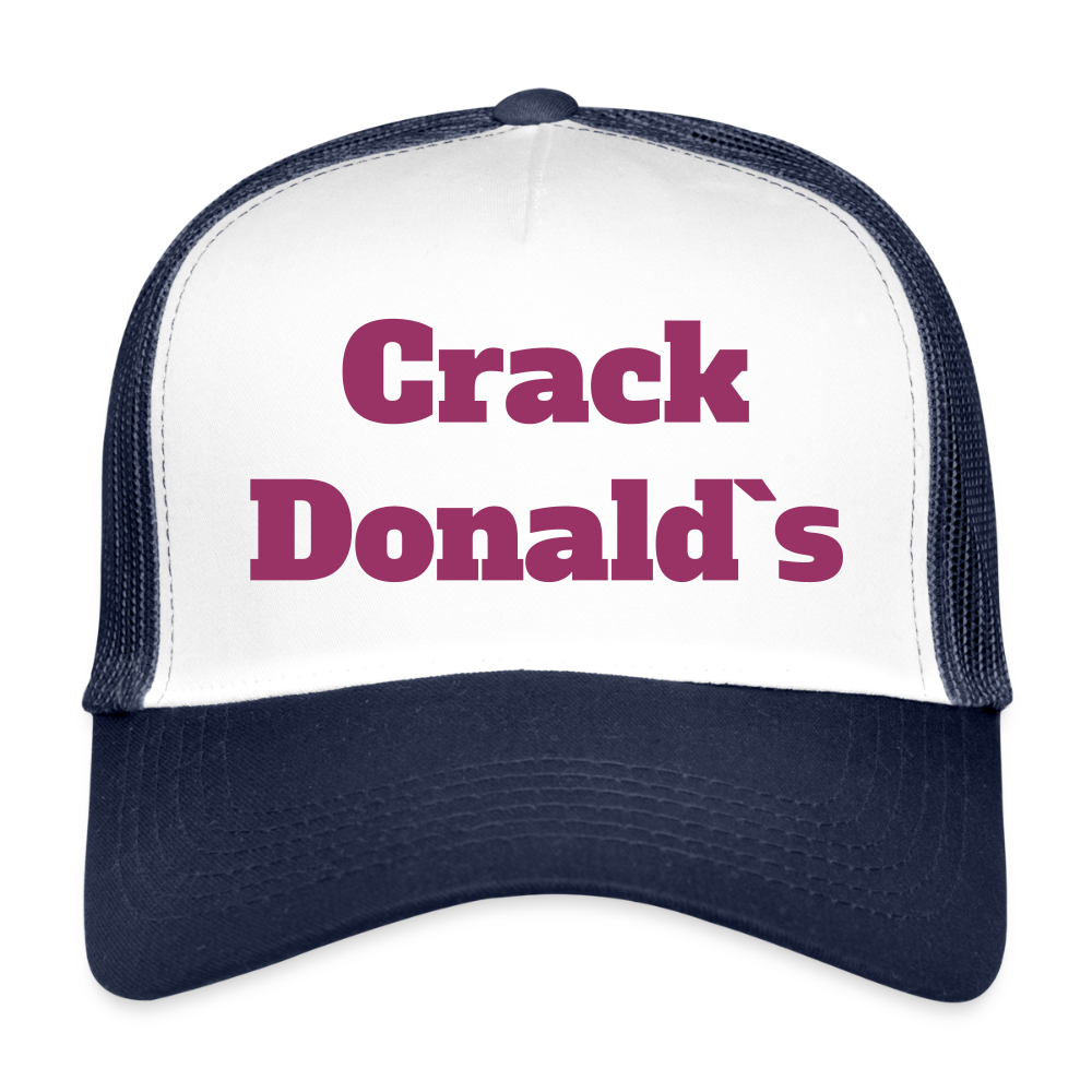MESHCAP - UNISEX - DTC CHERRY_01CRACK - white/navy