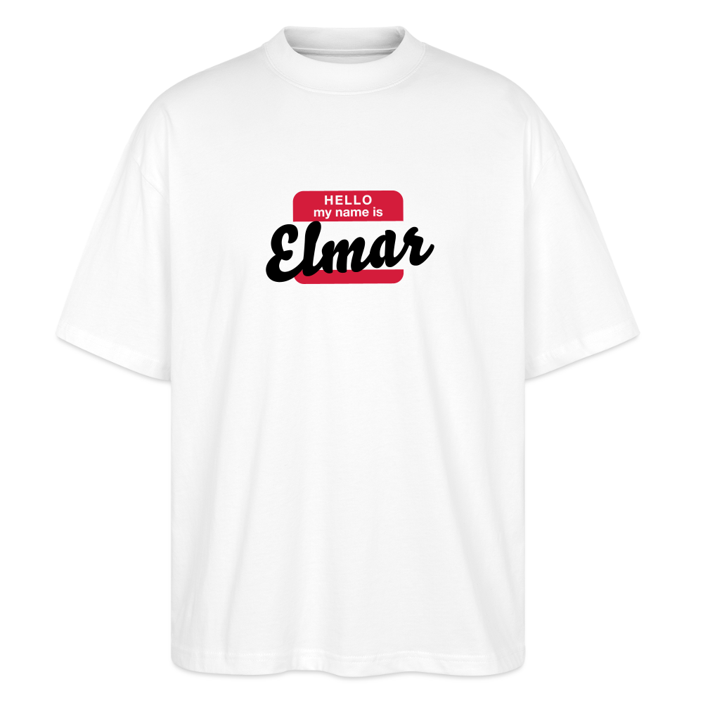 T-Shirt OS 200 g/m² - NAME - BRUDI_ELMAR - white