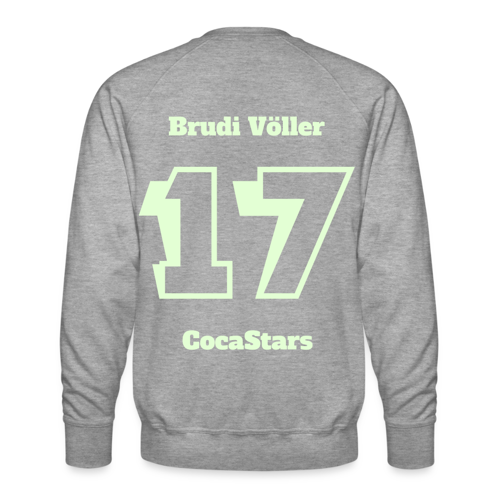 M.P. Sweatshirt - DTG - 17BRUDIVÖLLER17 - heather grey