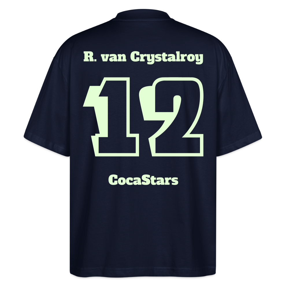 T-Shirt OS 200 g/m² - DTC - GLOWY_12CRYSTALROY - navy