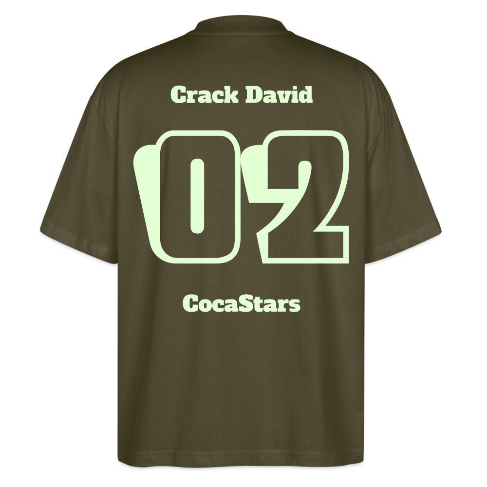 T-Shirt OS 200 g/m² - DTC - GLOWY_02DAVID - khaki