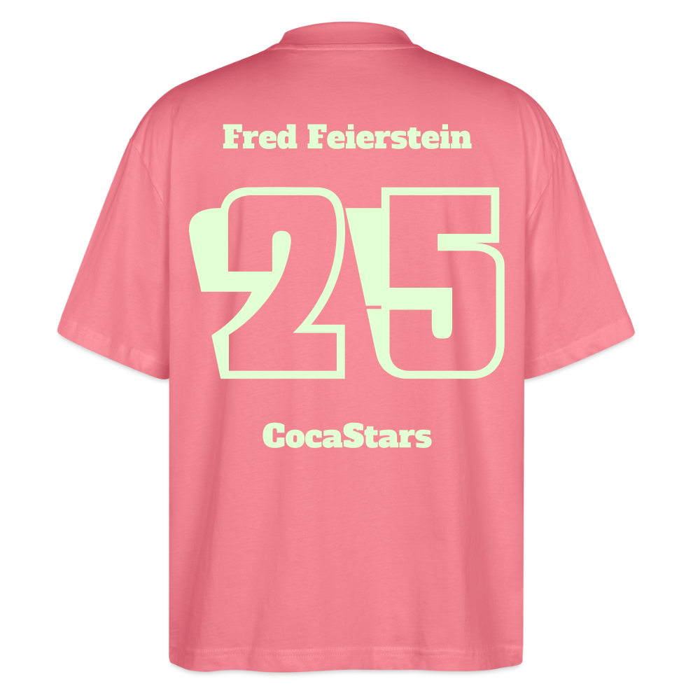 T-Shirt OS 200 g/m² - DTC - GLOWY_25FRED - pink joy