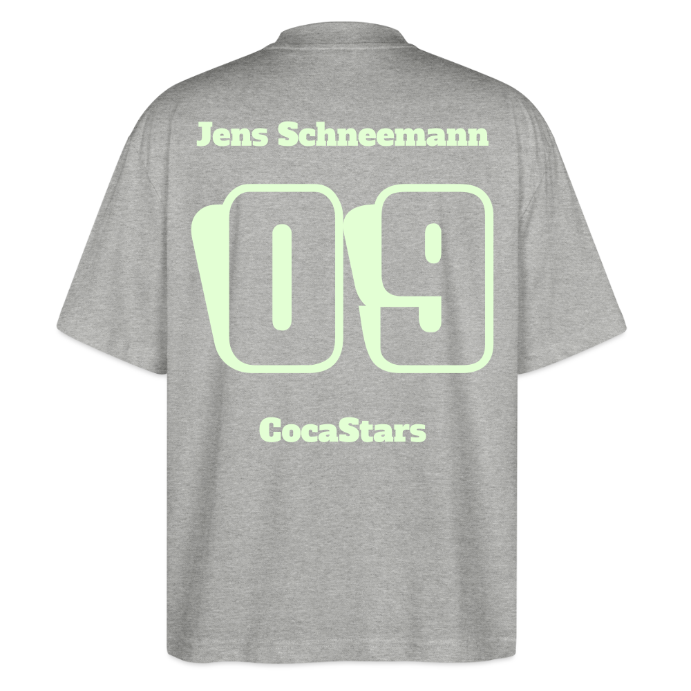 T-Shirt OS 200 g/m² - DTC - GLOWY_09JENS - heather grey