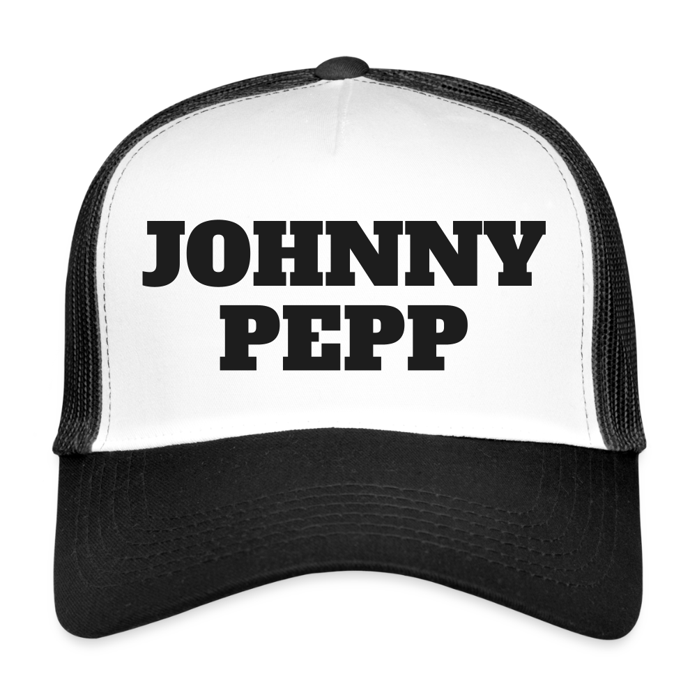 MESHCAP - UNISEX - DTC BLACKY_14JOHNNY - white/black