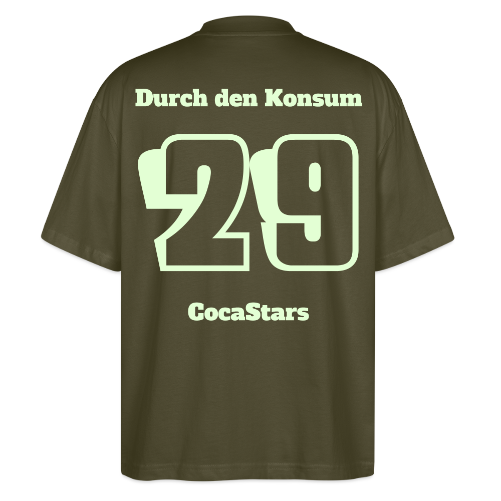 T-Shirt OS 200 g/m² - DTC - GLOWY_29KONSUM - khaki