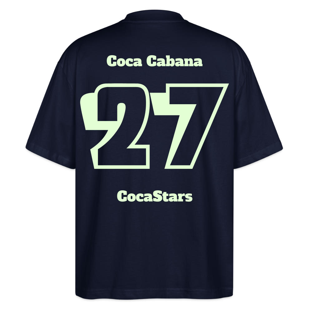 T-Shirt OS 200 g/m² - DTC - GLOWY_27CABANA - navy