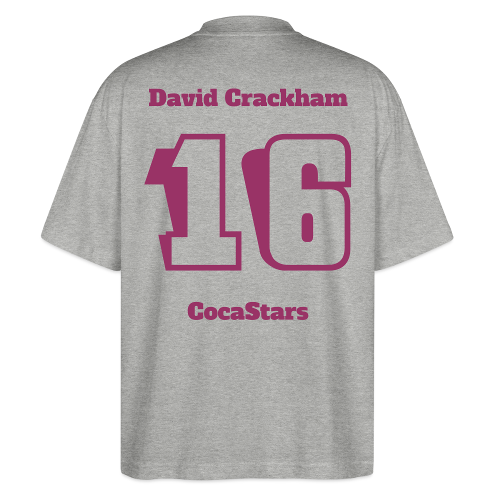 T-Shirt OS 200 g/m² - DTC - CHERRY_16CRACKHAM - heather grey