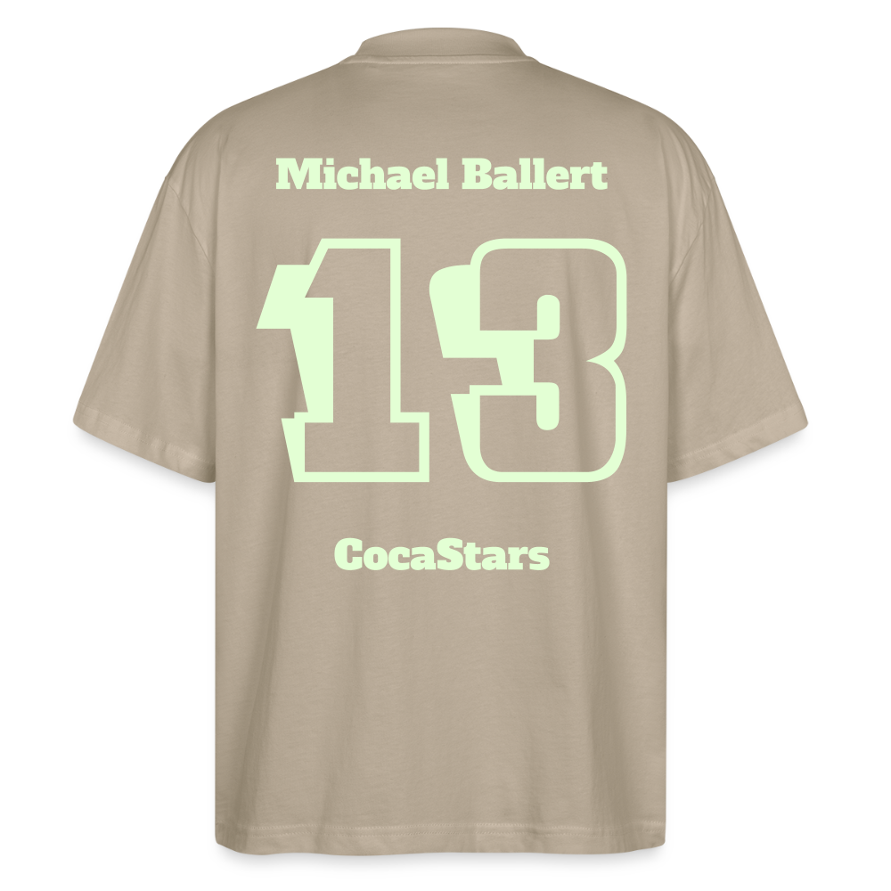 T-Shirt OS 200 g/m² - DTC - GLOWY_13MICHAEL - stone