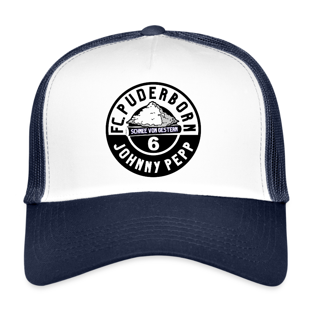 MESHCAP DT_X/PEPP - white/navy