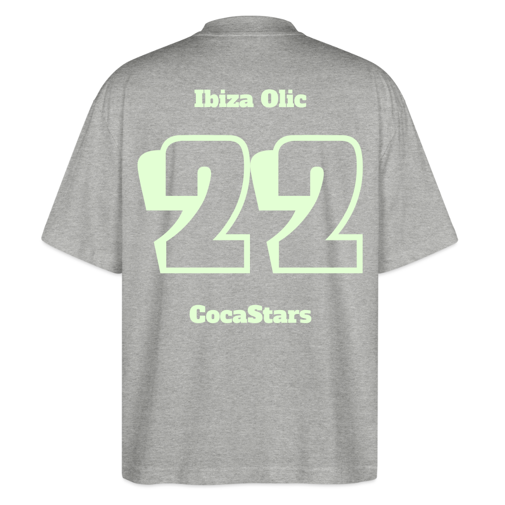 T-Shirt OS 200 g/m² - DTC - GLOWY_22IBIZA - heather grey