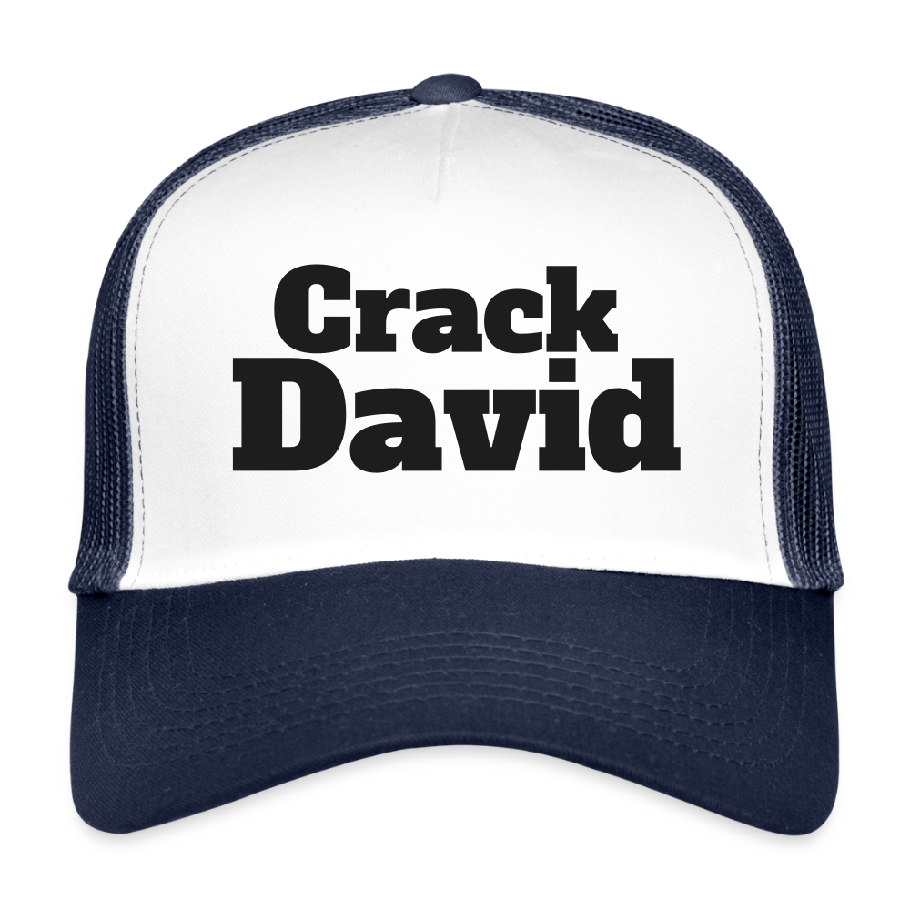 MESHCAP - UNISEX - DTC BLACKY_01DAVID - white/navy