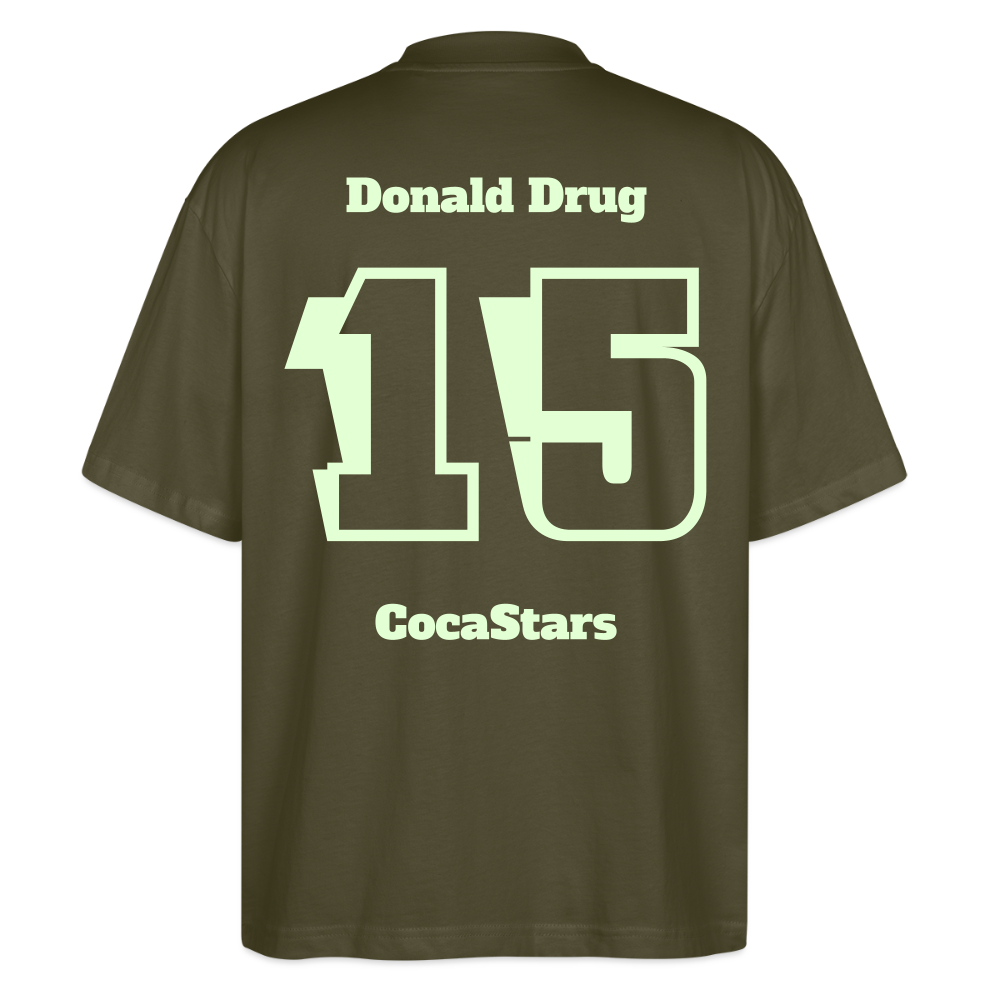 T-Shirt OS 200 g/m² - DTC - GLOWY_15DONALD - khaki