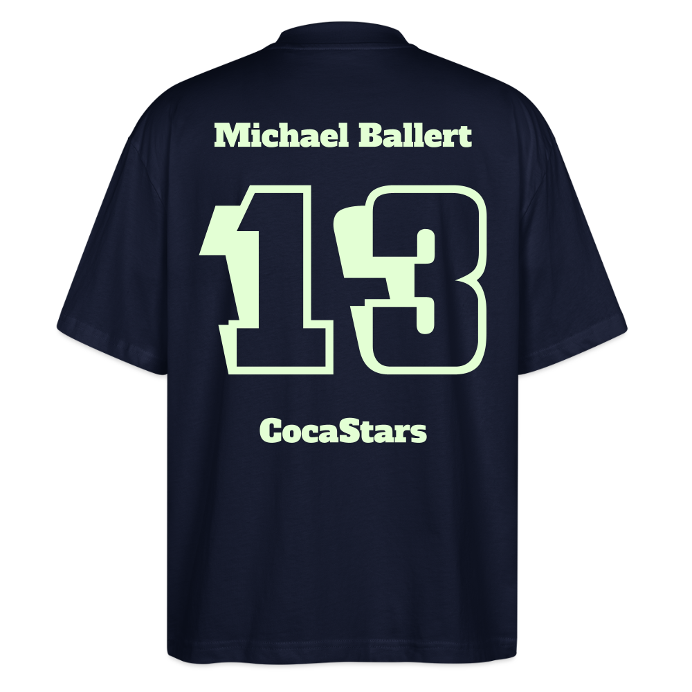 T-Shirt OS 200 g/m² - DTC - GLOWY_13MICHAEL - navy