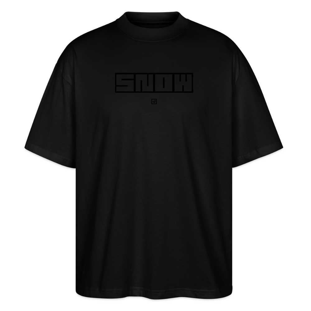 T-SHIRT US_SNOW - black