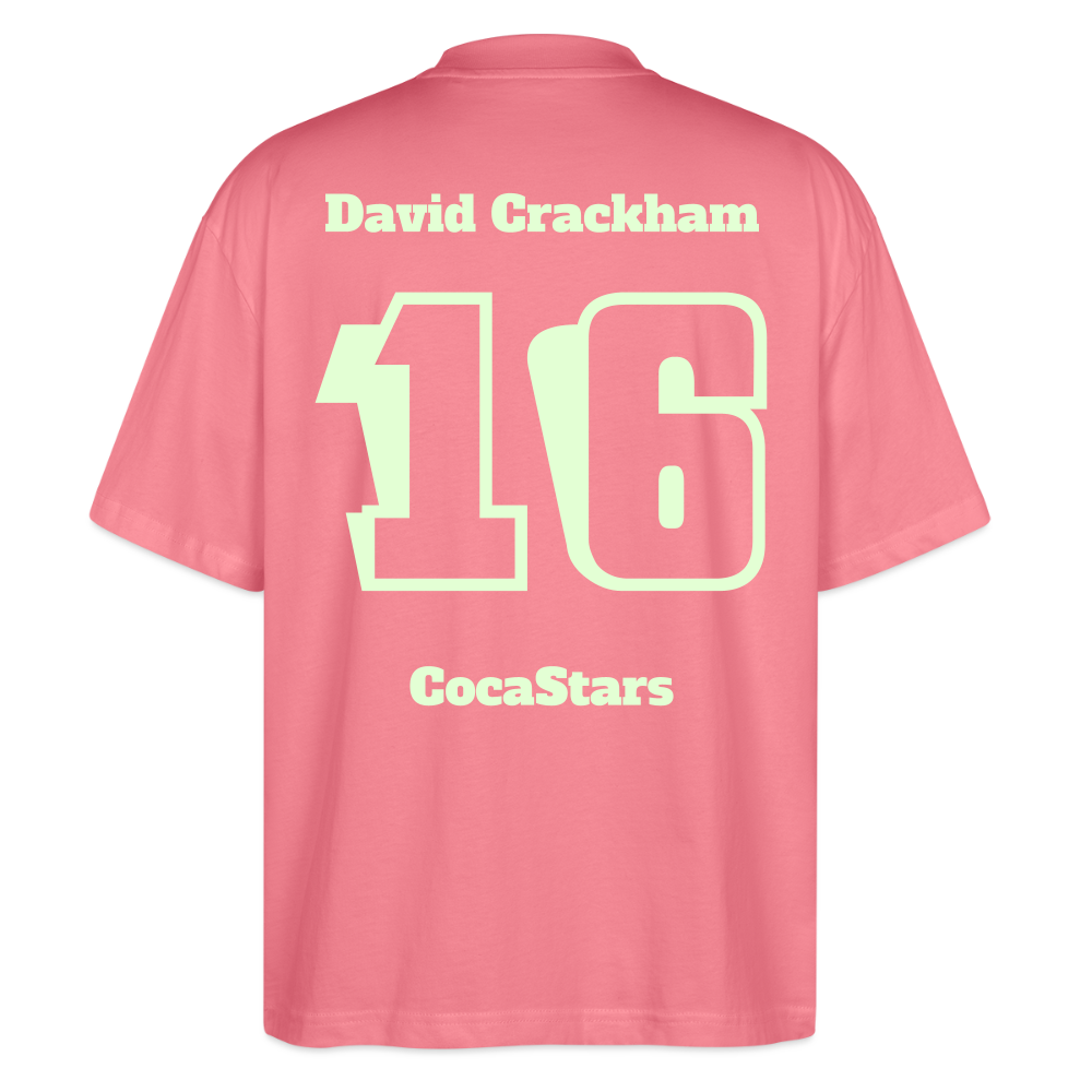 T-Shirt OS 200 g/m² - DTC - GLOWY_16CRACKHAM - pink joy