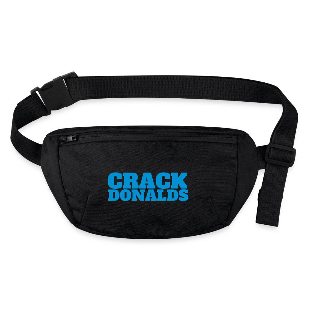 RECYCLED HIP BAG DTC_01 - black