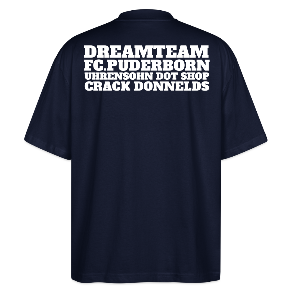 T-SHIRT DT_W/CRACK - navy