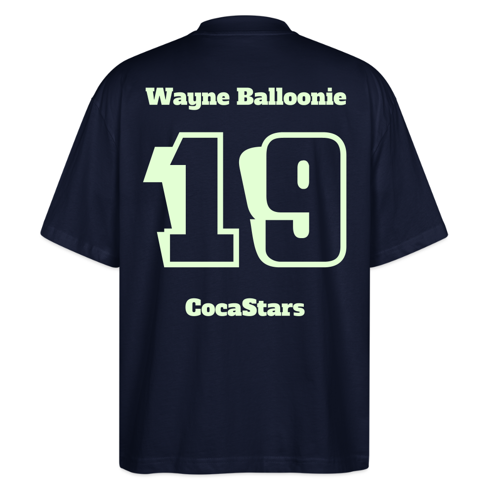 T-Shirt OS 200 g/m² - DTC - GLOWY_19WAYNE - navy