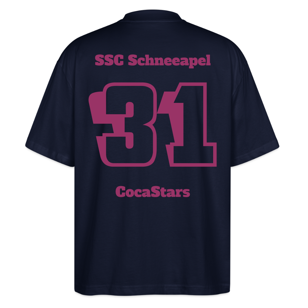 T-Shirt OS 200 g/m² - DTC - CHERRY_31SCHNEEAPEL - navy