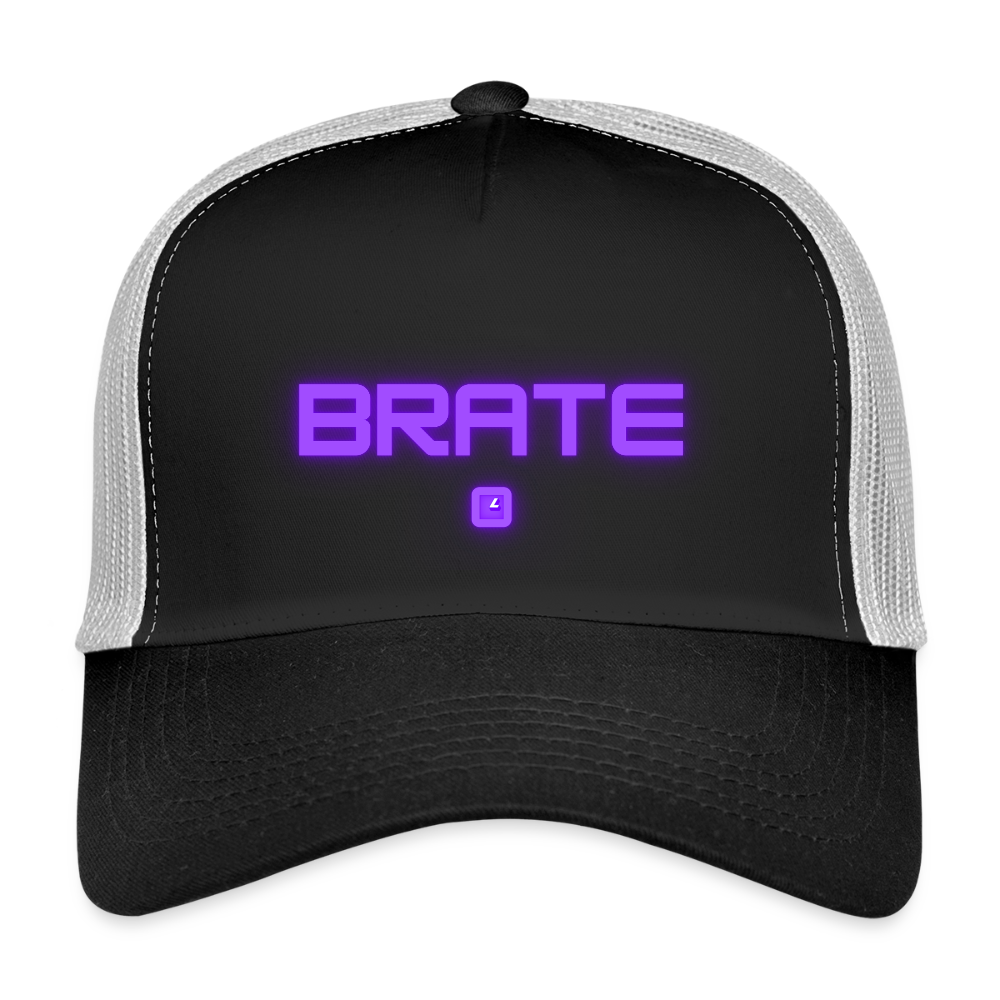 MESHCAP WMC_BRATE - black/stone grey