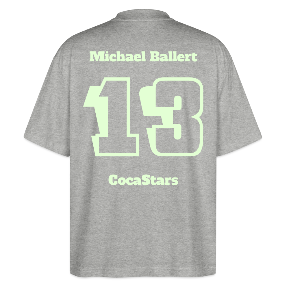 T-Shirt OS 200 g/m² - DTC - GLOWY_13MICHAEL - heather grey