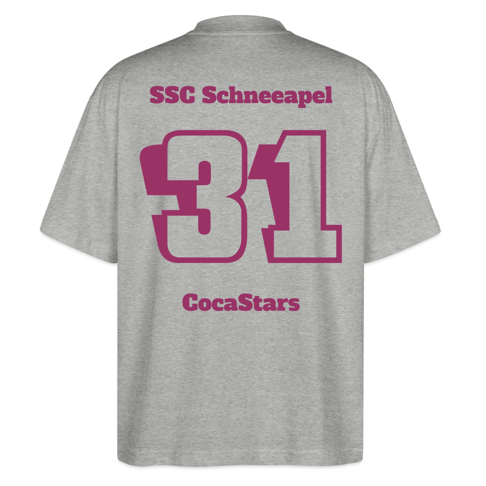 T-Shirt OS 200 g/m² - DTC - CHERRY_31SCHNEEAPEL - heather grey