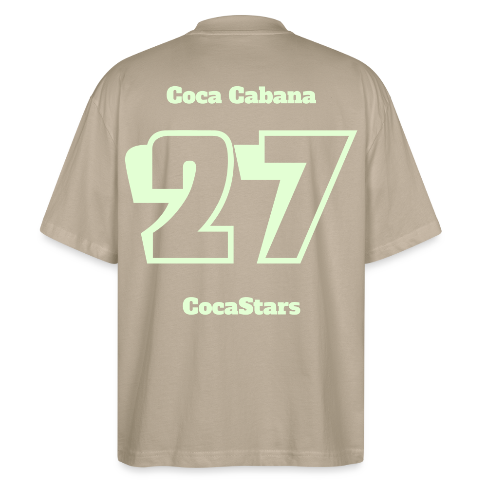 T-Shirt OS 200 g/m² - DTC - GLOWY_27CABANA - stone