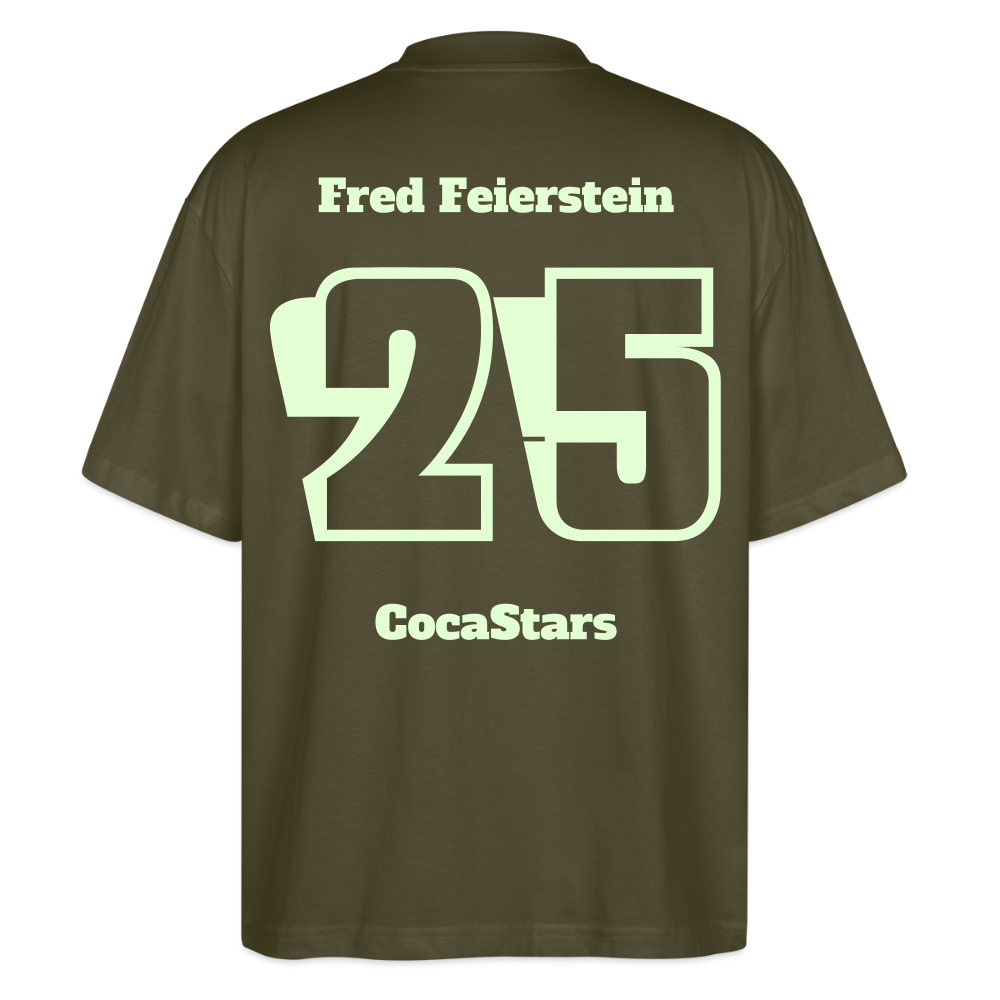 T-Shirt OS 200 g/m² - DTC - GLOWY_25FRED - khaki
