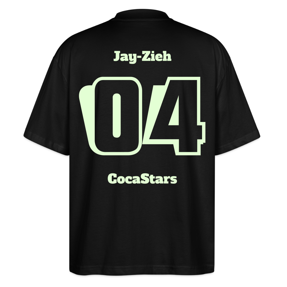 T-Shirt OS 200 g/m² - DTC - GLOWY_04JAY - black