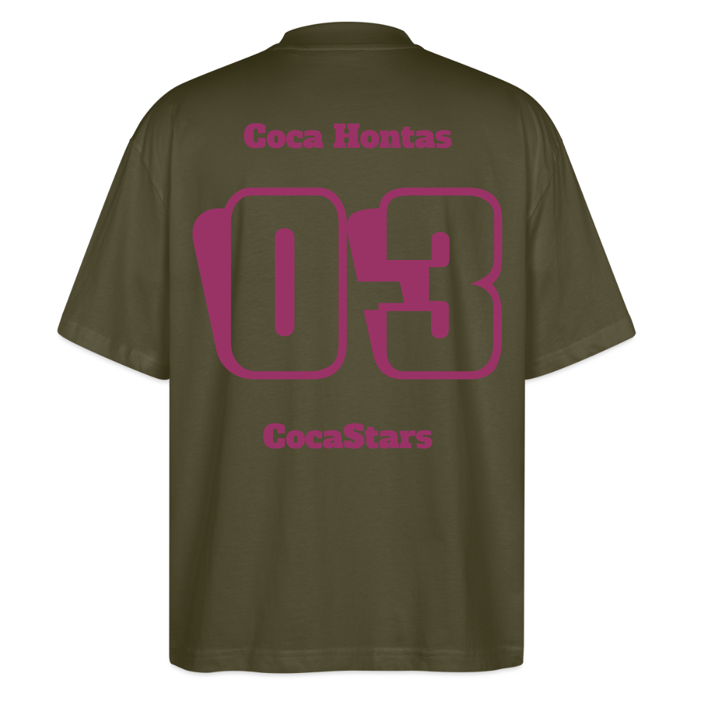 T-Shirt OS 200 g/m² - DTC - CHERRY_03HONTAS - khaki