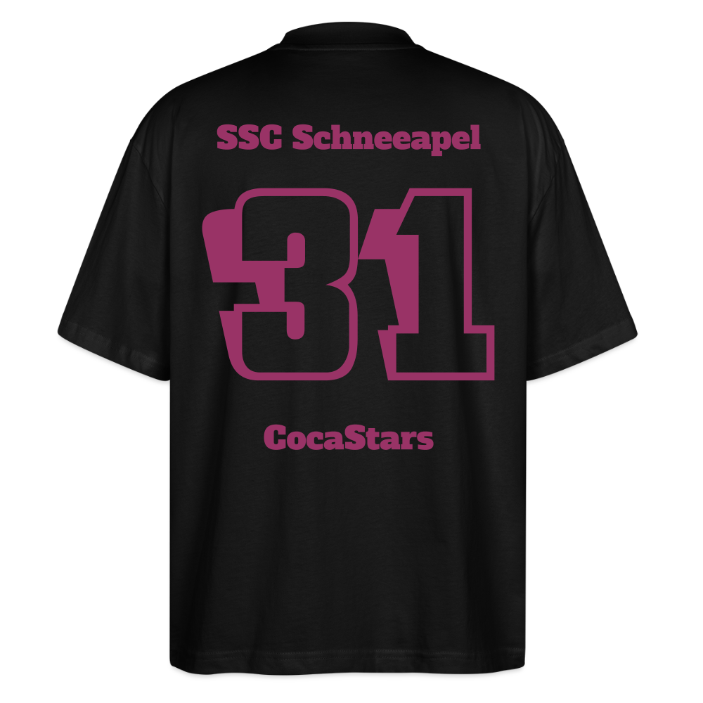T-Shirt OS 200 g/m² - DTC - CHERRY_31SCHNEEAPEL - black