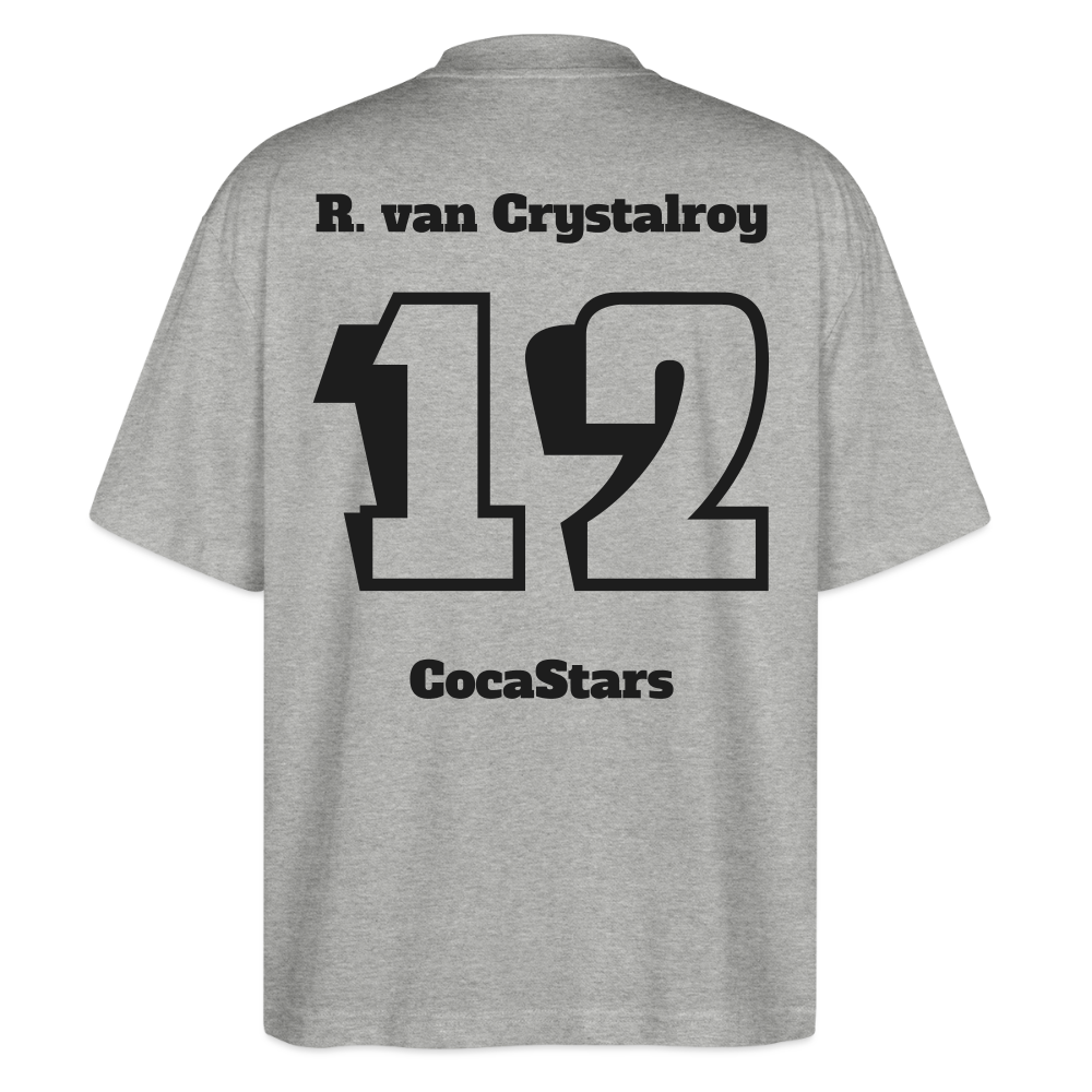 T-Shirt OS 200 g/m² - DTC - BLACKY_12CRYSTALROY - heather grey