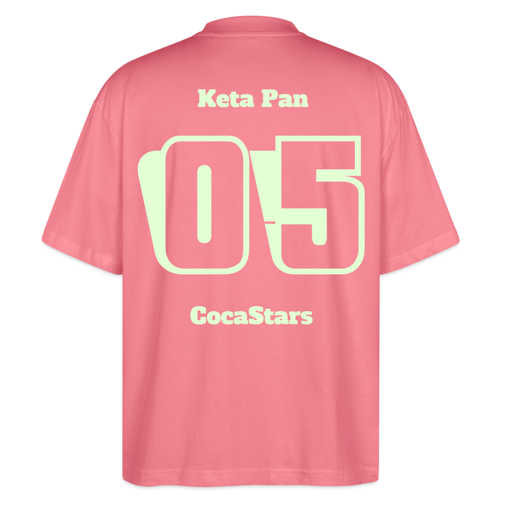 T-Shirt OS 200 g/m² - DTC - GLOWY_05KETA - pink joy