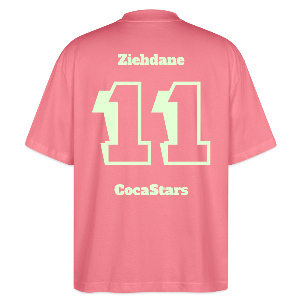 T-Shirt OS 200 g/m² - DTC - GLOWY_11ZIEHDANE - pink joy