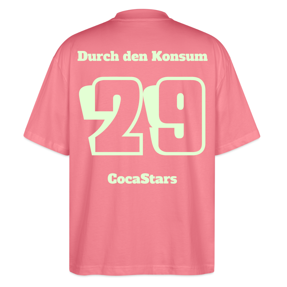 T-Shirt OS 200 g/m² - DTC - GLOWY_29KONSUM - pink joy