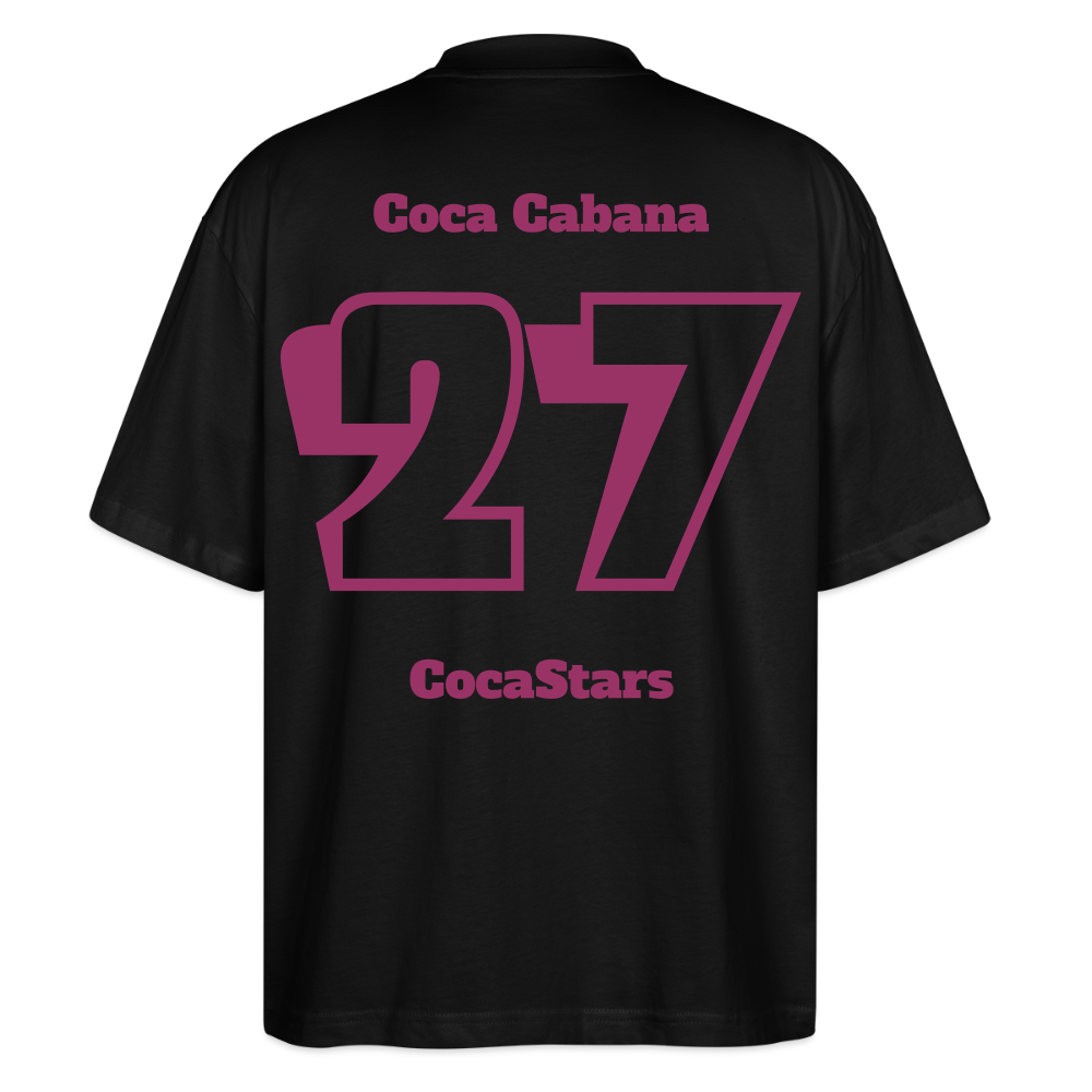 T-Shirt OS 200 g/m² - DTC - CHERRY_27CABANA - black