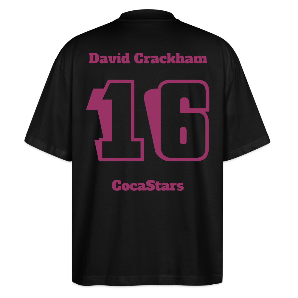 T-Shirt OS 200 g/m² - DTC - CHERRY_16CRACKHAM - black