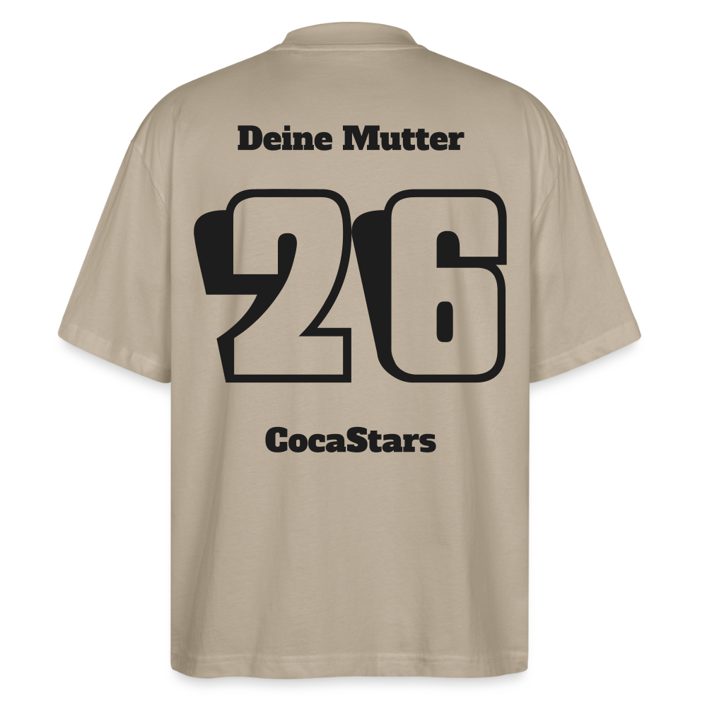 T-Shirt OS 200 g/m² - DTC - BLACKY_26DEINEMUTTER - stone