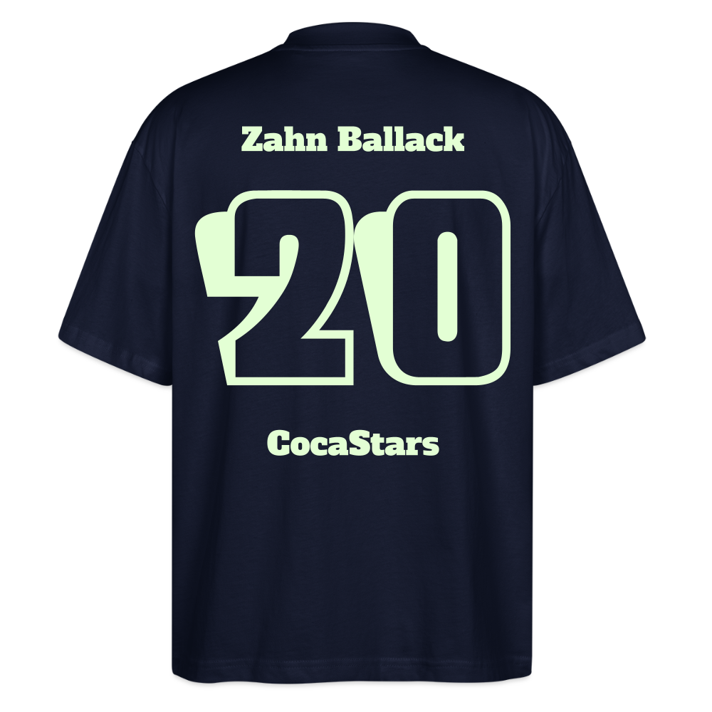 T-Shirt OS 200 g/m² - DTC - GLOWY_20ZAHN - navy