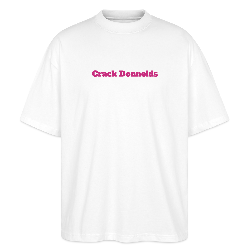 T-SHIRT DT_M/CRACK - white