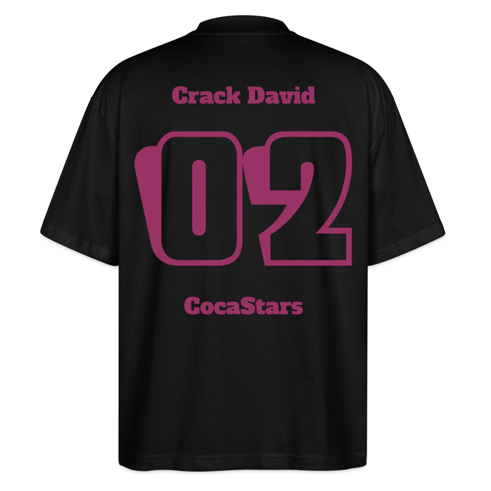 T-Shirt OS 200 g/m² - DTC - CHERRY_02DAVID - black