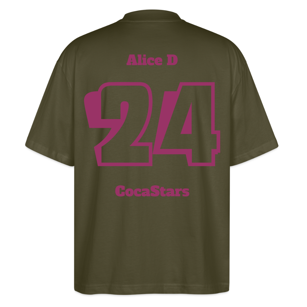 T-Shirt OS 200 g/m² - DTC - CHERRY_24ALICE - khaki