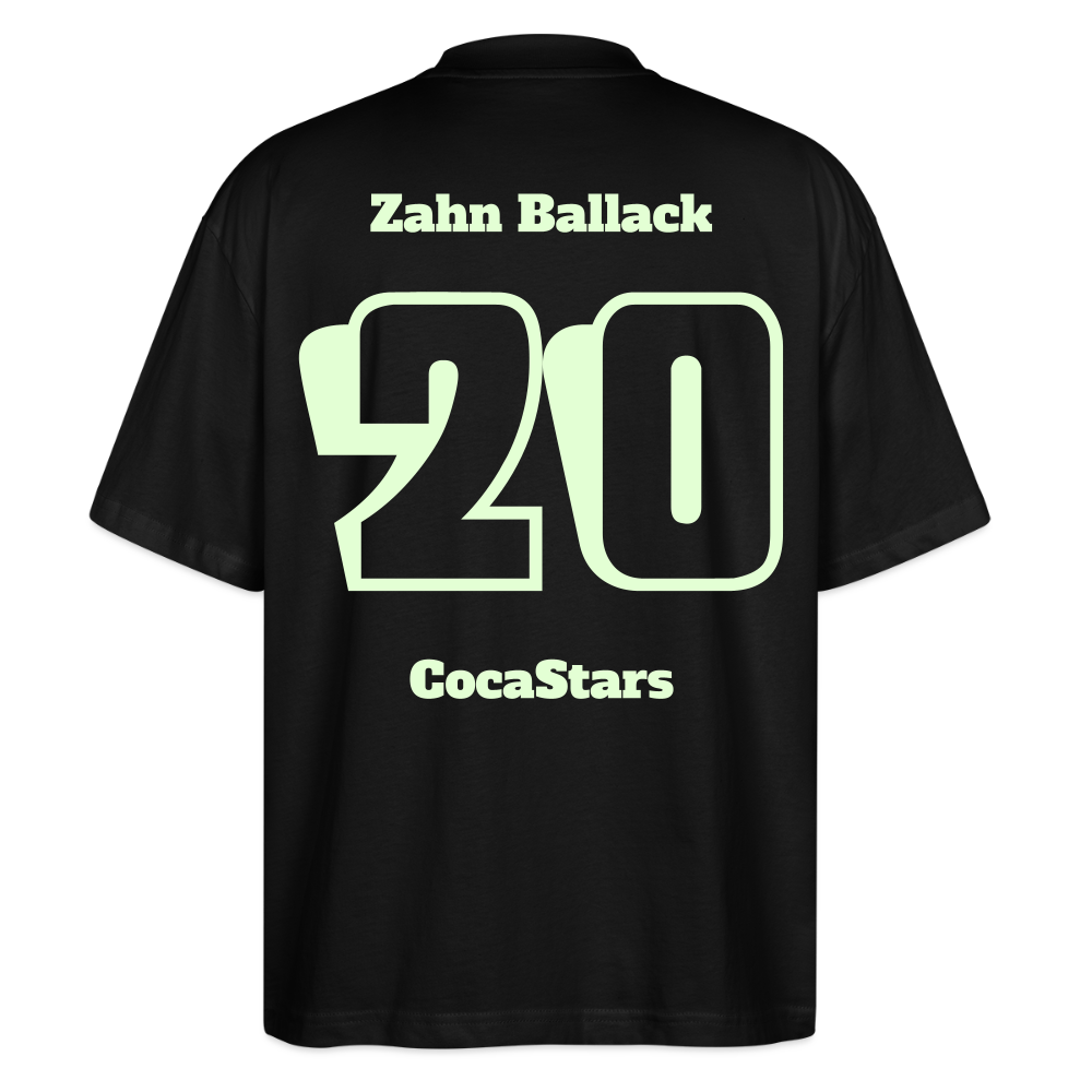 T-Shirt OS 200 g/m² - DTC - GLOWY_20ZAHN - black