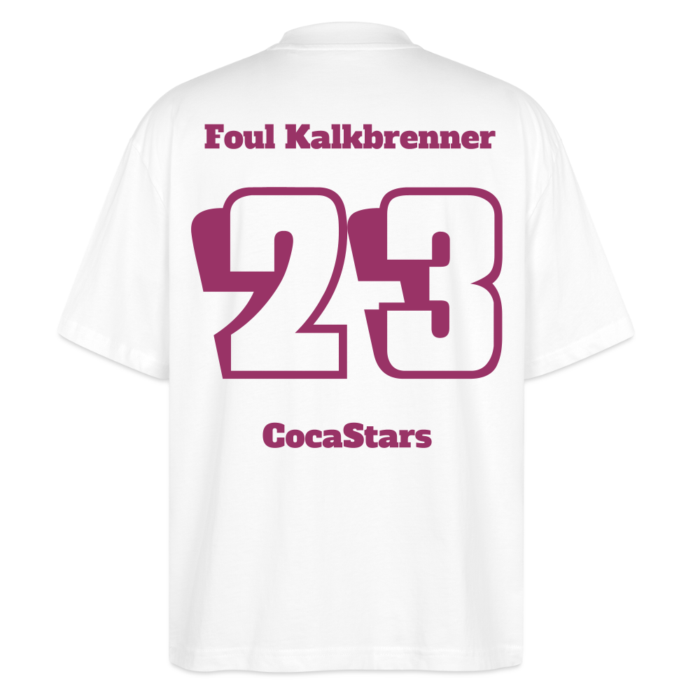 T-Shirt OS 200 g/m² - DTC - CHERRY_23FOUL - white