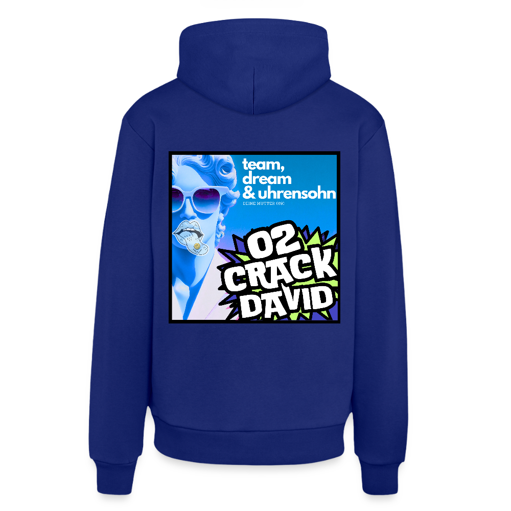 ORGANIC HOODIE - 02DAVID - Iconic Blue