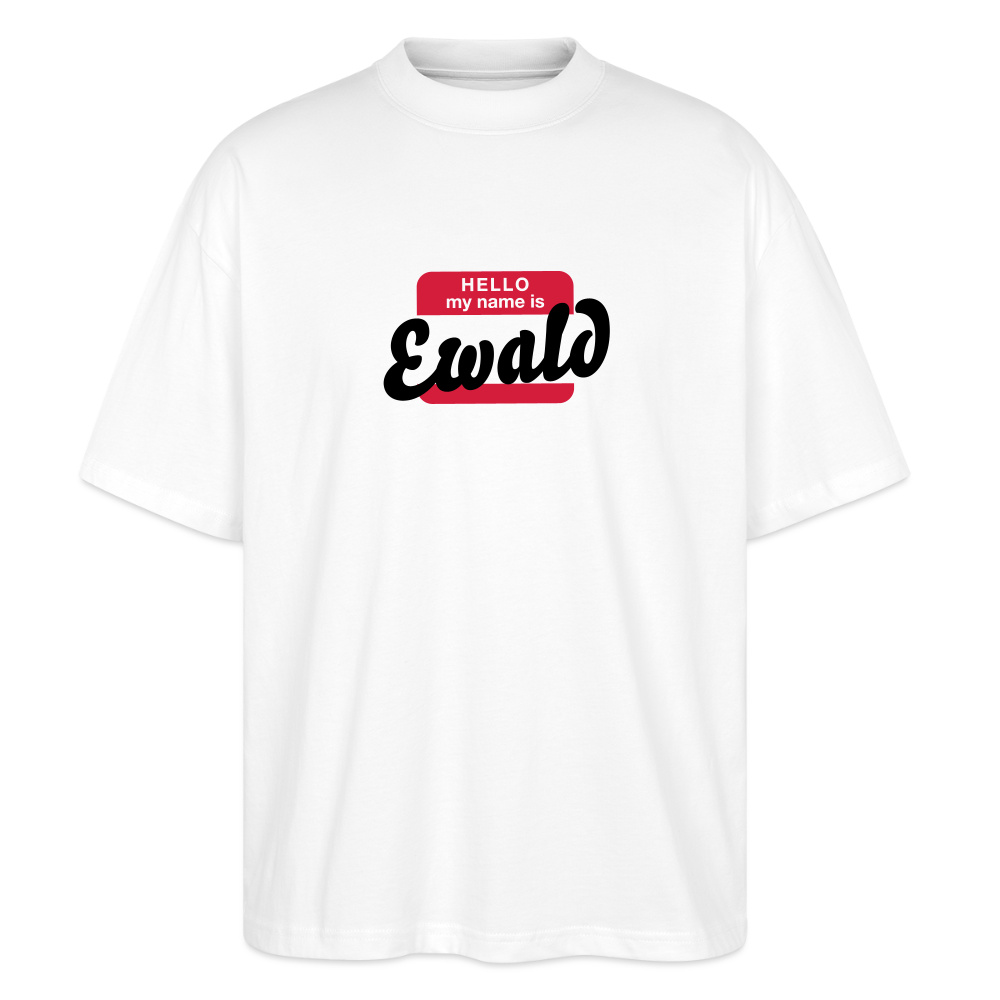 T-Shirt OS 200 g/m² - NAME - BRUDI_EWALD - white
