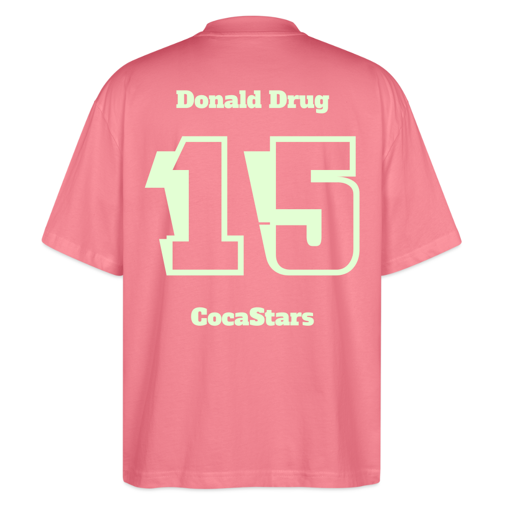 T-Shirt OS 200 g/m² - DTC - GLOWY_15DONALD - pink joy