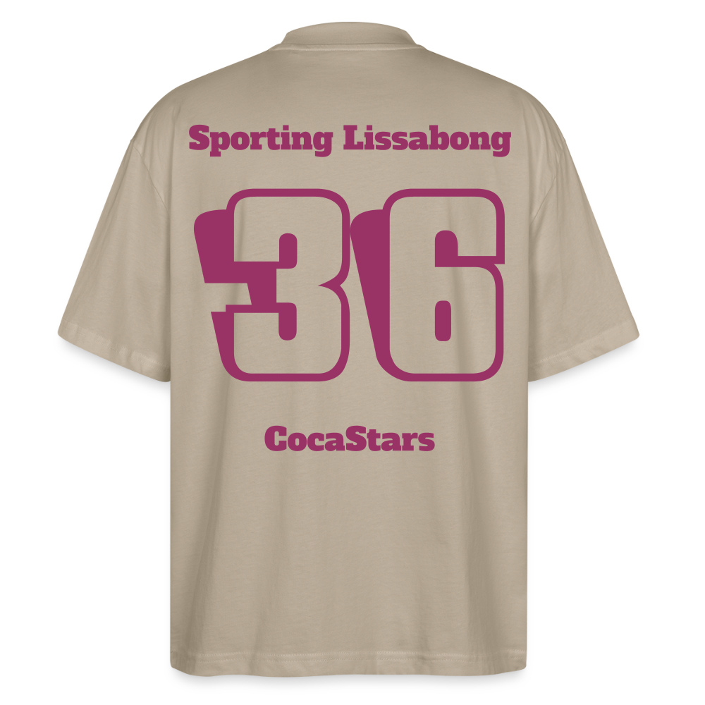 T-Shirt OS 200 g/m² - DTC - CHERRY_36LISSABONG - stone