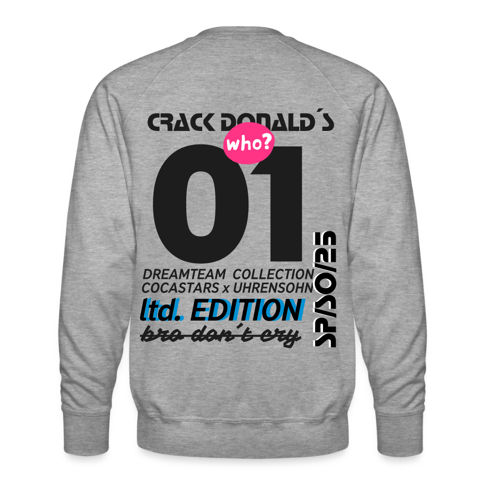 SWEATER 235g/m² - DTC SPECIAL_01CRACK - heather grey